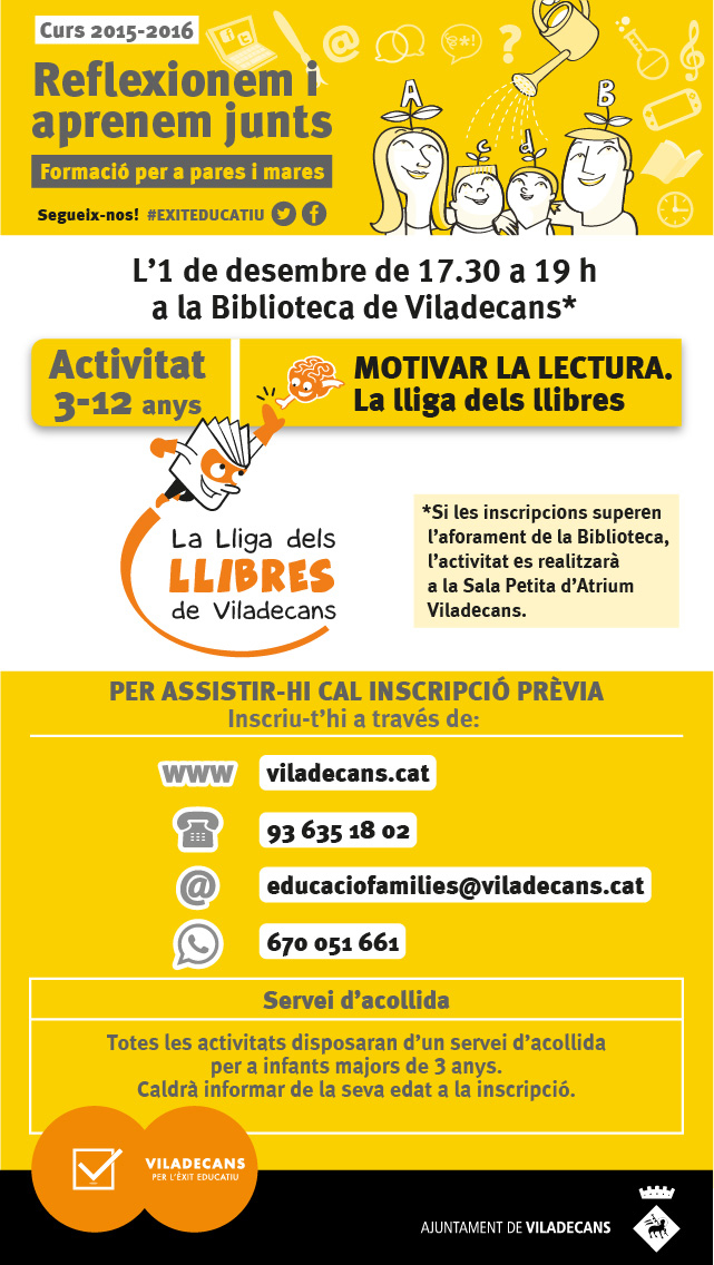 Whatsapp-La lliga dels llibres
