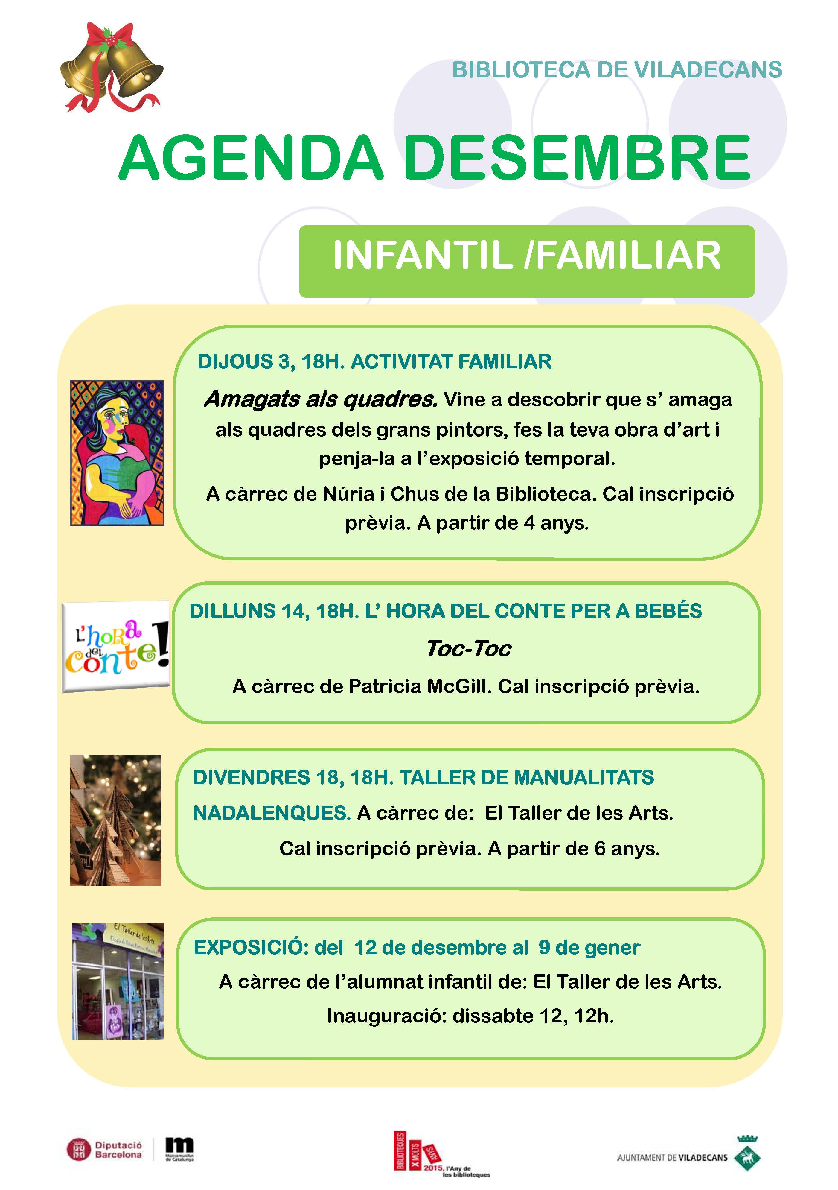 Cartell desembre infantil