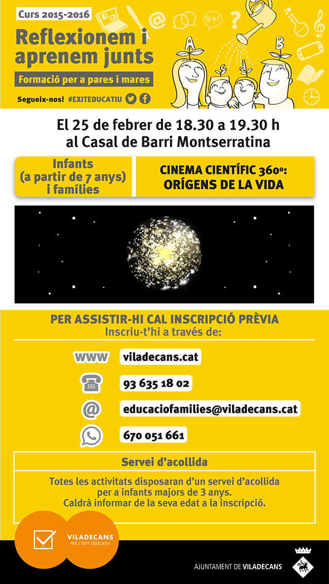 Whatsapp-Cinema Cientific-Origens Vida
