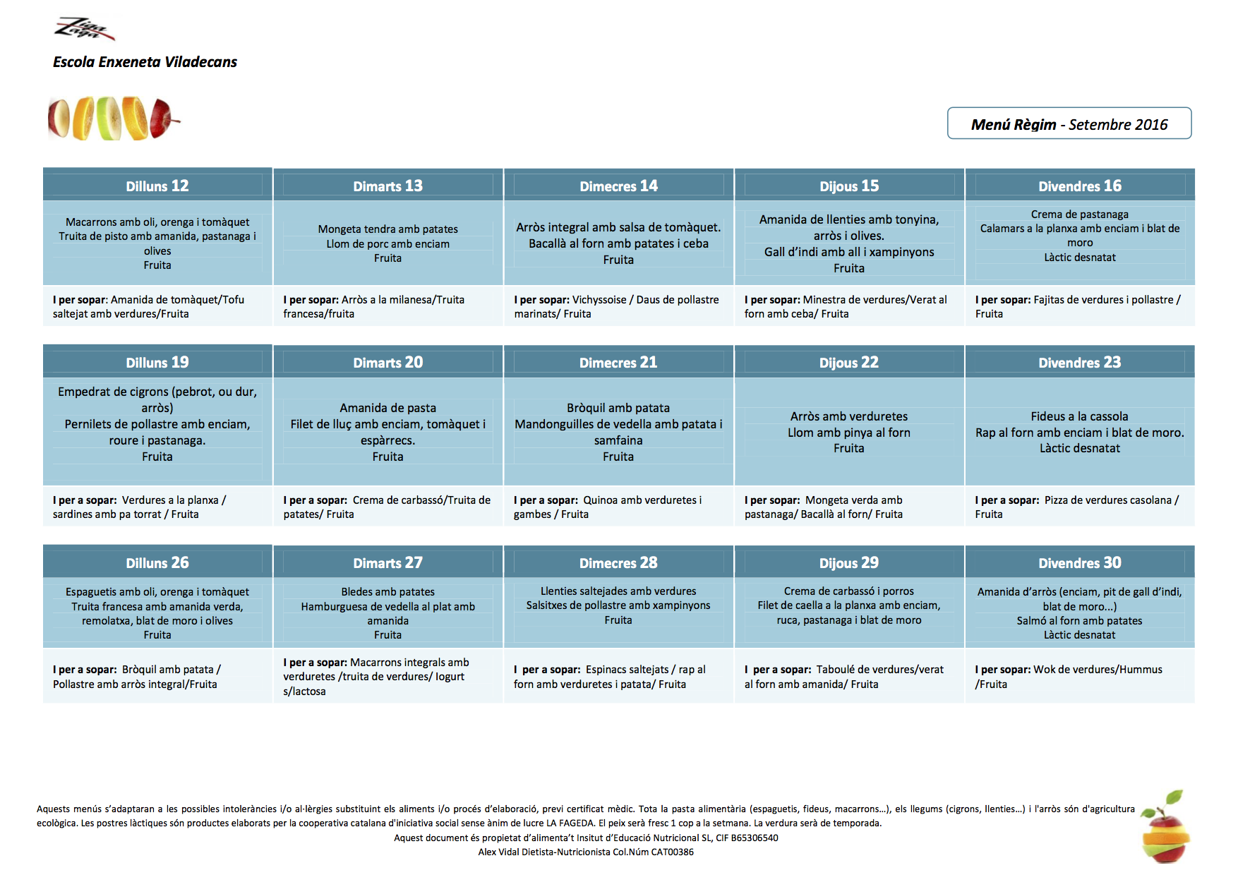 menu-regim