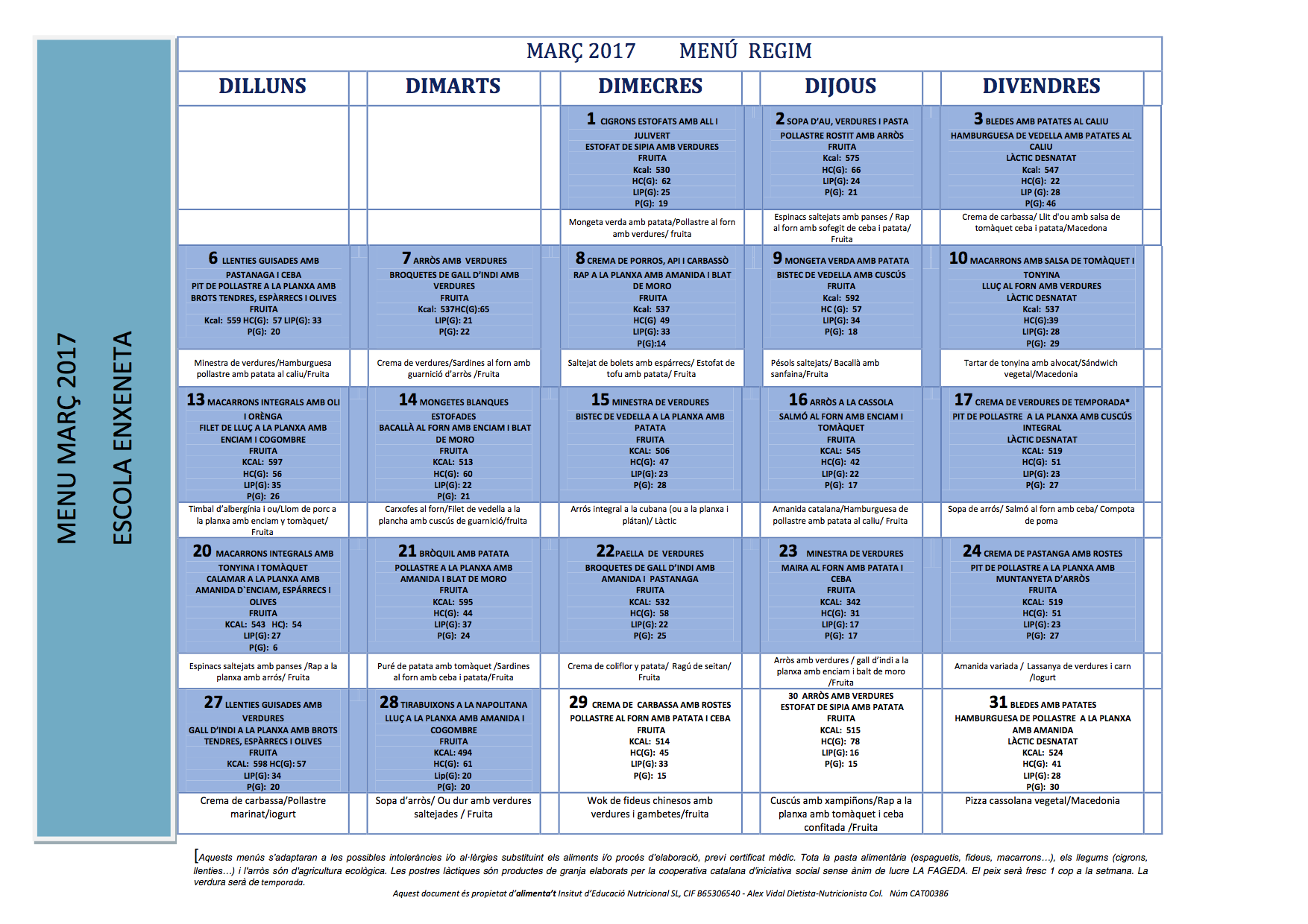 menu-regim